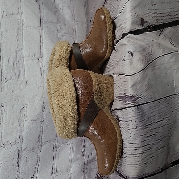 Leather Wedge Boots - Picture 2 of 10